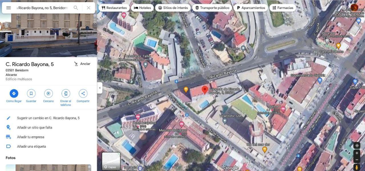 Apartament Apartamento Esturion Benidorm Zewnętrze zdjęcie